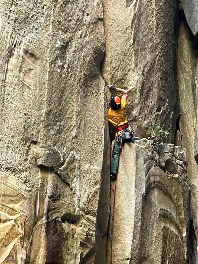 Stage Escalade Trad Annot Fissure