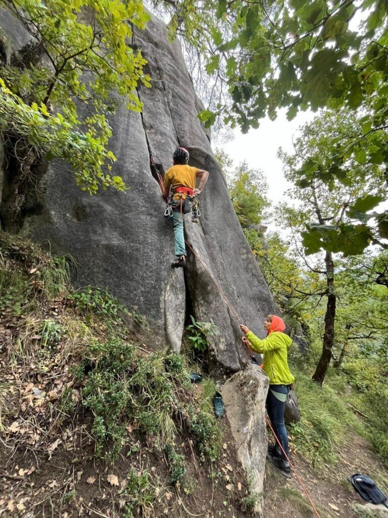 Stage Escalade Trad Annot Fissure