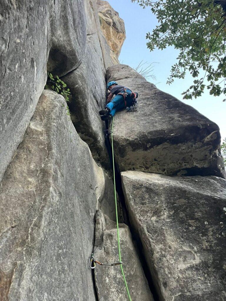 Stage Escalade Trad Annot Fissure