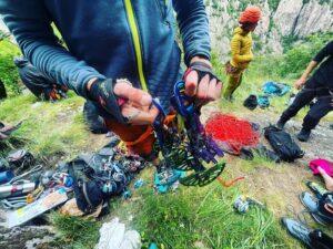 Stage Trad Escalade Gorge du Chassezac