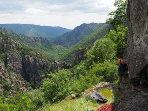 Stage Trad Escalade Gorge du Chassezac
