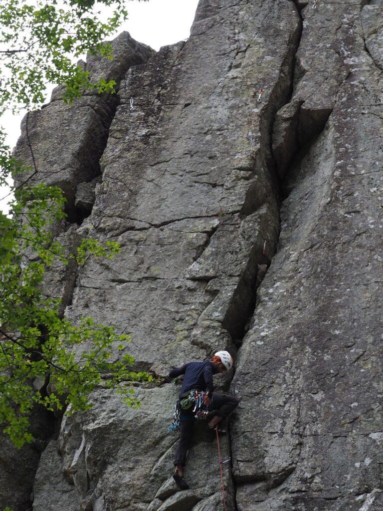 Stage Trad Escalade Gorge du Chassezac