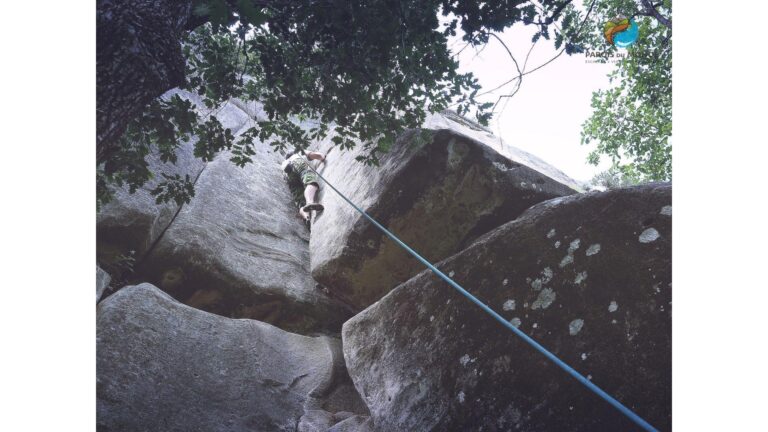 La voie du sage 6a+ La Cave